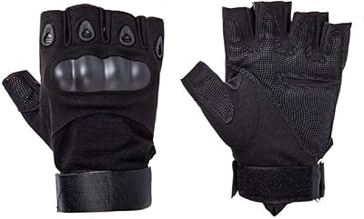 Military gloves with a semi-deigt design for cycling, outdoor activities, hiking, paintball, shooting and work, size L, color black.. Experience the ultimate in shopping convenience with DIAYTAR NIGERIA's vast catalog and 5-8 day delivery.
