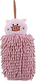 Cartoon towel, children's hand towel in breathable microfiber, soft and comfortable for the kitchen (pig).. Explore a world of choices with DIAYTAR NIGERIA's vast catalog and budget-friendly nationwide shipping.