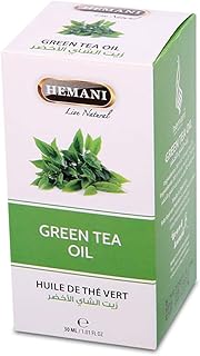 Hemani green tea oil - natural oil 30 ml for men and women ideal for hair and skin, helps reduce weight and hydrate the skin.. DIAYTAR NIGERIA: Your trusted partner for affordable online shopping with reliable delivery timeframes.