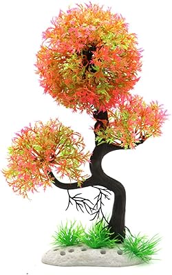 Simulation of algae, large application, simulation tree, artisanal plastic DIY, realistic appearance, aquarium decoration, artificial plant for underwater.. DIAYTAR NIGERIA combines affordability with convenience, delivering your purchases within 5-8 days.