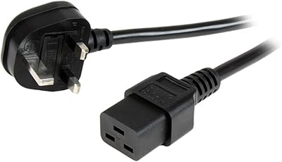 STARTECH.COM STARTECH.COM FOOD CORD 2 m - BS -1363 to IEC 320 C19 - British power cable C19 - IEC C19 to BS1363 British socket 250 V to 13 A, Black.. Looking for trendy fashion, home essentials, or electronics? DIAYTAR Nigeria has it all and delivers within days, not weeks.