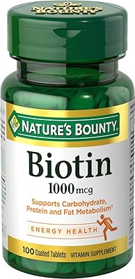 Nature's bounty biotine, 1000 mcg.. Shop everything from A to Z on DIAYTAR Nigeria — delivered nationwide.