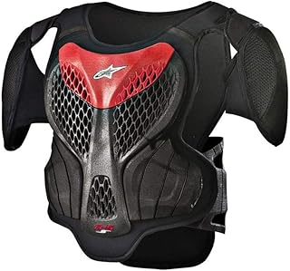 Alpinestars A-5 S Ballery Armor For Boys Noir Rouge Middle Average.. DIAYTAR NIGERIA: Where every search yields affordable results delivered promptly to your door.