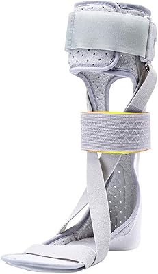 AFO orthopedic orthopedic orthosis, light and balanced ankle correction splint for the support of the falling feet, nerve injuries, positioning of the foot and decompression - unisex.. DIAYTAR NIGERIA combines affordability, variety, and convenience with nationwide delivery services.