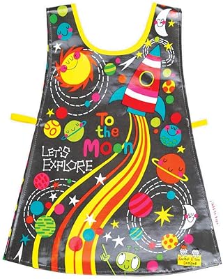 Spatial bib Rachel Ellen - to the Moon - Sweet PVC cotton.. Embrace the convenience of DIAYTAR NIGERIA with thousands of products at your fingertips, delivered nationwide.
