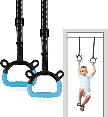 Exq home gymnastics rings for children traction rings in children's interior ring with straps.. Navigate through thousands of products at pocket-friendly prices with DIAYTAR NIGERIA's easy-to-use platform.