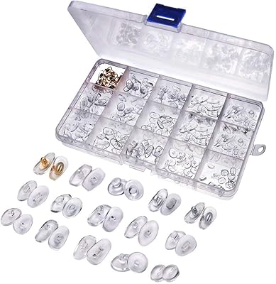 Glasses nose plates, 15 styles, 150 pairs glasses repair kit, type of PVC locking card, nose pad screw, home repair box, accessories.. DIAYTAR NIGERIA: Making online shopping accessible to all Nigerians with our affordable platform.