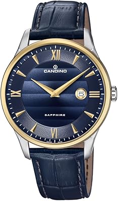 Candino's classic analog quartz watch with C4640/3 leather bracelet.. Shop across categories at DIAYTAR NIGERIA with the confidence of affordable prices and delivery within 8 days.
