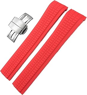 Patek butterfly clasp bracelet 5164a 5167a aquano Philippe rubber bracelet.. Explore limitless products on DIAYTAR Nigeria — at the lowest prices.