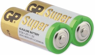 Alkaline battery GP LR1, size N, 1.5 V (2 pieces).. DIAYTAR NIGERIA: Making online shopping accessible with affordable prices and nationwide delivery service.