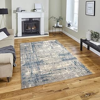 Super soft abstract gray rectangular carpet for bedroom, living room, dining room, non -slip floor mat, easy to clean, made in Türkiye 120 x 170 cm.. DIAYTAR NIGERIA combines affordability, variety, and convenience with nationwide delivery services.