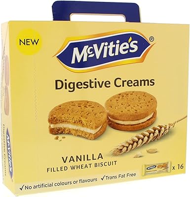 Mcvitia's wheat digestive cookies filled with vanilla cream, 16 x 40g.. Nigeria's most loved e-commerce platform delivers affordable shopping solutions to your doorstep.