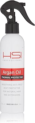 Professional thermal protector with argan oil HSI | Protect up to 450 ° F from irons.. Shop from anywhere in Nigeria and receive your DIAYTAR purchases at affordable prices within a week.