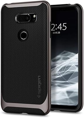 NEO Spigen Hybrid shell designed for LG V30 - Metallic gray.. DIAYTAR NIGERIA brings affordable shopping to your fingertips with reliable delivery in less than 8 days.