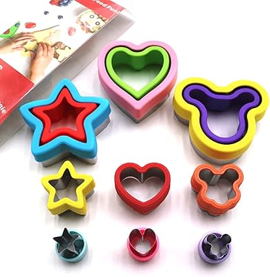 Set of easy children's sandwiches and cookie cutters with putty, multicolored.. DIAYTAR NIGERIA makes quality accessible with our diverse product range and dependable delivery service.