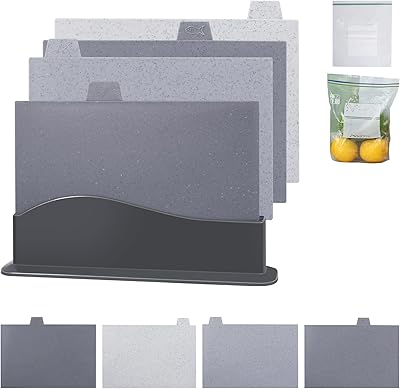Set of plastic cutting plates, 4 extra thick cutting boards with color code with food preparation indicators and storage support, non -slip, easy to clean, 10 free closing rooms (black).. Shopping made simple with DIAYTAR NIGERIA's vast selection and budget-friendly nationwide delivery.