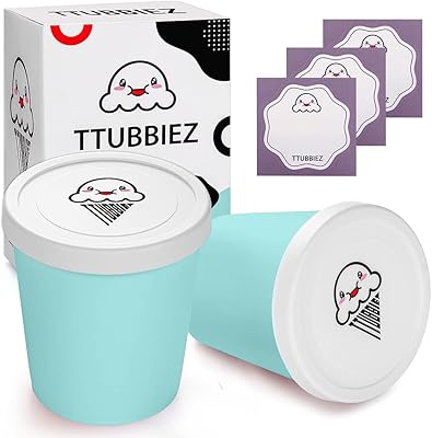 Ice cream containers (2 packs 1 liter each) House -made conservation containers.. DIAYTAR NIGERIA: Empowering Nigerians with access to affordable products and reliable 5-8 day delivery.