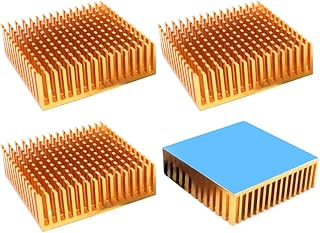 Meizilun 4 parts 50 x 50 x 15 mm Aluminum cooling Radiator Aluminum fight against heat with 3M thermal conductive adhesive strips for gold cooler.. Discover thousands of products on DIAYTAR Nigeria with delivery between 5 to 8 days across the country.