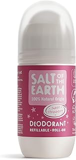 Rechargeable natural deodorant Salt of the Earth Roll on Sweet Strawberry - Effective protection, 100 % natural ingredients, environmentally friendly, vegan, without cruelty to animals. Suitable for women, men and children - 75 ml.. More than a store — DIAYTAR Nigeria is your shopping partner.