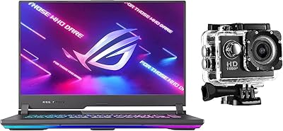 Last game laptop Asus ROG Stix G15 15.6 \ "FHD 144 HZ AMD RYZEN 7 4800H 32 GB 2 TO NVIDIA RTX 3050 4 GB Graphics RVB Backlight WIN1 Win11 Gray with free sports action camera.. DIAYTAR NIGERIA makes quality accessible with low prices and reliable 5-8 day nationwide delivery.