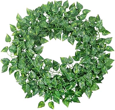 Crown of 4m artificial ivy plants, hanging vine garland for wedding party, false leaves for the house, the kitchen, the garden, the office, the wall decoration.. Experience the DIAYTAR difference with our vast product selection and delivery within 5-8 days.