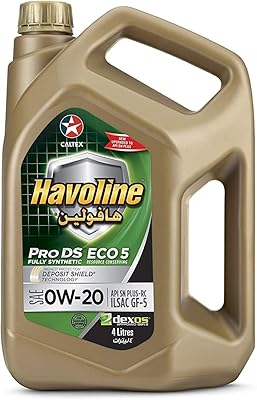 HAVOLINE PRO DS Fully synthetic Eco 5 SAE 0W -20 - 4L.. E-commerce made for Nigeria — fast delivery and low prices at DIAYTAR.