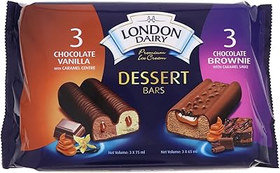 Vanilla chocolate bars 3 x 75 ml + chocolate brownie 3 x 65 ml from London Dairy.. DIAYTAR NIGERIA revolutionizes e-commerce with our affordable prices and dependable delivery timeframes.