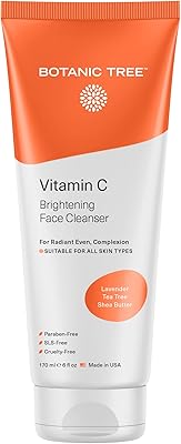 Face cleaning cleaner with the botanical tree with vitamin C for all skin types to reduce acne and double cleaning wrinkles with facial cleaner with glycolic acid, 177 ml.. Experience the future of online shopping with DIAYTAR NIGERIA's extensive product range and competitive pricing.