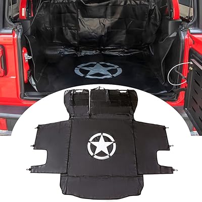 Bestow Loading lining for dogs in washable and non-slip Oxford and non-slip for Jeep Wrangler JKJL 4 Portes 2007-2021 (star).. Shop the smart way with DIAYTAR NIGERIA's extensive selection and budget-friendly nationwide delivery.