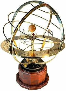 Grand orrery model of the solar system, 3D model of tower orrery of science art with 9 painted planets, including Pluto, and 28 moons, gift for children and adolescents.. Experience convenient online shopping on DIAYTAR Nigeria — wide selection and affordable delivery.