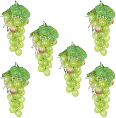 Jenny 6 pieces of artificial grape clusters simulation of realistic fruit clusters hanging decorations for wedding festival decoration of clock cook.. DIAYTAR NIGERIA: Making online retail accessible to all with affordable nationwide shipping.