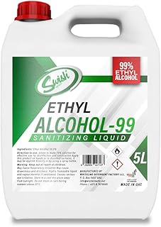 Sterilizing liquid with ethyl alcohol (ethanol) at 99.9 % Swish, 5 liters.. Your home for smart shopping — DIAYTAR Nigeria delivers fast and cheap.