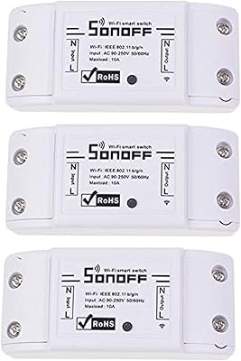 Sonoff basic wifi remote switch, smart wireless application switch for household appliances (3).. DIAYTAR NIGERIA connects you with thousands of products at competitive prices, delivered within a week.