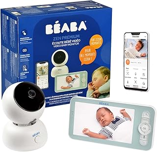 Biaba, baby video listening screen 2 in 1, personalized mobile applications, HD camera, 360 degree rotation, night vision, talkie-talkie, lullabies, temperature and humidity control, luxurious white color of Zain.. Shop smart, shop DIAYTAR - Nigeria's most affordable e-commerce platform with nationwide delivery.