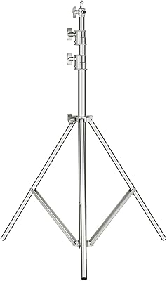 NEOWER 118 "300cm Robust lighting lighting in stainless steel with universal adapter.. DIAYTAR NIGERIA connects desires with reality through affordable prices and reliable delivery service.