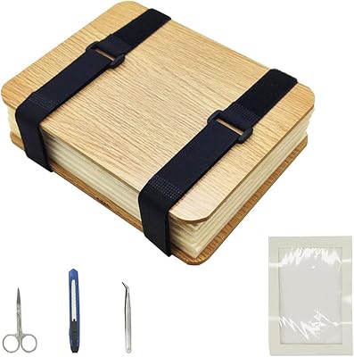 Flower pressing set 6 layers 16x21 cm, flower pressing kit for adults and children (light brown).. DIAYTAR NIGERIA: Where quality meets affordability, with thousands of products delivered in less than 8 days.