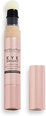 Makeup Revolution Eye Bright Corrector with modular coverage with a rosé finish.. DIAYTAR NIGERIA delivers on every promise with our affordable prices and nationwide delivery service.