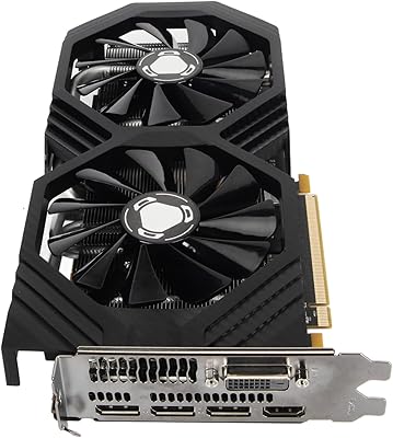 Graphics card RX590 8 GB GDDR5, 256 -bit graphics card with silent and fast thermal dissipation for desktop computer.. DIAYTAR NIGERIA makes online shopping accessible with our comprehensive platform and prompt delivery service.