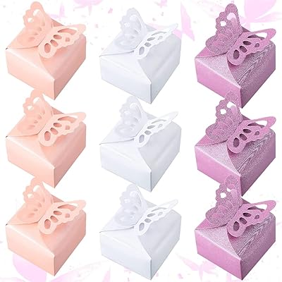 60 pieces with pamiller sugared almonds, butterfly candy box for wedding birthday party decoration, small papillon sugared almond boxes, birthday (white, pink, purple).. Shop from Nigeria's largest product selection at DIAYTAR, with budget-friendly prices and swift delivery.