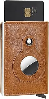 Carrot holder with location for Airtag - fine RFID card protector, smart, brown, simplified wallet.. Discover endless possibilities with DIAYTAR NIGERIA's comprehensive catalog and reliable delivery service.