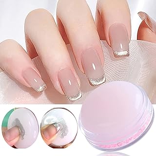 French silicone nail pad with pink point, 100 uses of jelly-headed manicure tools, flexible nail stump kit to do yourself yourself.. DIAYTAR Nigeria: Discover more, spend less, and enjoy delivery within 5–8 days.