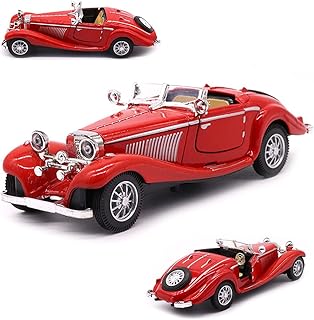 Classic vintage car model on a 1:28 scale, collecting toy, gifts (red color, length 6.5 "/16.8 cm).. Shop smarter with DIAYTAR Nigeria — from household essentials to electronics, we have everything you need. Plus, our delivery is fast, secure, and arrives between 5 and 8 days.