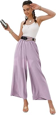 Palazzo pants with wide legs for women | High waist boho beach | Long relaxed and ample pants.. DIAYTAR NIGERIA: Your affordable gateway to thousands of products shipped nationwide within the week.