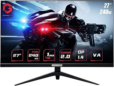 Flat play instructor FHD Gameon 27 inch, 240 Hz 1 ms 1920 x 1080 VA with G-Sync and Free Sync, Black, GO27FHD240VA.. Shop confidently with DIAYTAR NIGERIA, offering affordable prices and reliable delivery within a week.