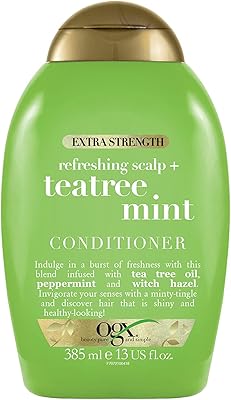 OGEX TEA TREE Post-shampoo for oily hair, 385 ml (1).. DIAYTAR NIGERIA makes luxury accessible with our affordable prices and dependable delivery service.