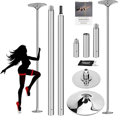 Kit of portable spinning dance sticks Before Fitness, pole dance tube 360 ​​in diameter 45 mm for beginners, fitness, clubs, parties, house (can be used with extension tubes).. DIAYTAR NIGERIA: Where shopping is affordable, selection is vast, and delivery is always reliable.