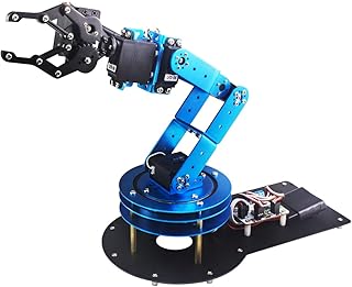 Fully metallic robotic arm Liuansol 6dof with servo, controller, wireless handle, free pc software, application and video tutorial for LiiARM Arduino beginners.. Get the deals you love and the delivery speed you need at DIAYTAR Nigeria.