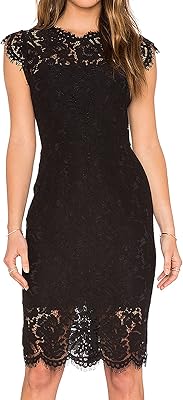 Elegant Floral Floral Cocktail Dress for Women with Fine Evening Evening Dress with Round Col and Knee Length.. Unlock endless possibilities with DIAYTAR NIGERIA's affordable marketplace and reliable delivery service.