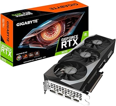 Gigabyte gigabyte GEFORCE RTX 3070 OC 8 GB V2 LHR graphics card.. DIAYTAR NIGERIA stands as your affordable shopping ally with nationwide delivery in just 5-8 days.