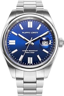 Automatic bracelet in blue steel, 42 mm, water resistance 100 m, for men, 42 mm.. Shop confidently with DIAYTAR NIGERIA's vast product range and budget-friendly nationwide shipping.